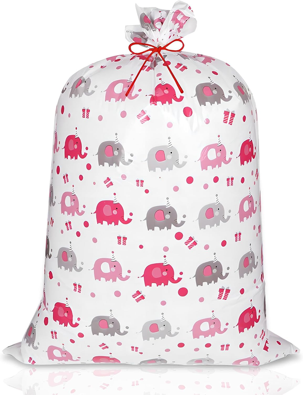 Extra Large Gift Bag for Presents,Shower Gift Bags for Girls, Jumbo Baby Gift Ba