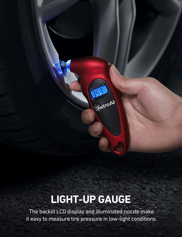LCD Digital Air Pressure Gauge Tire Inflator Meter Tester Truck Car Bike 150 PSI