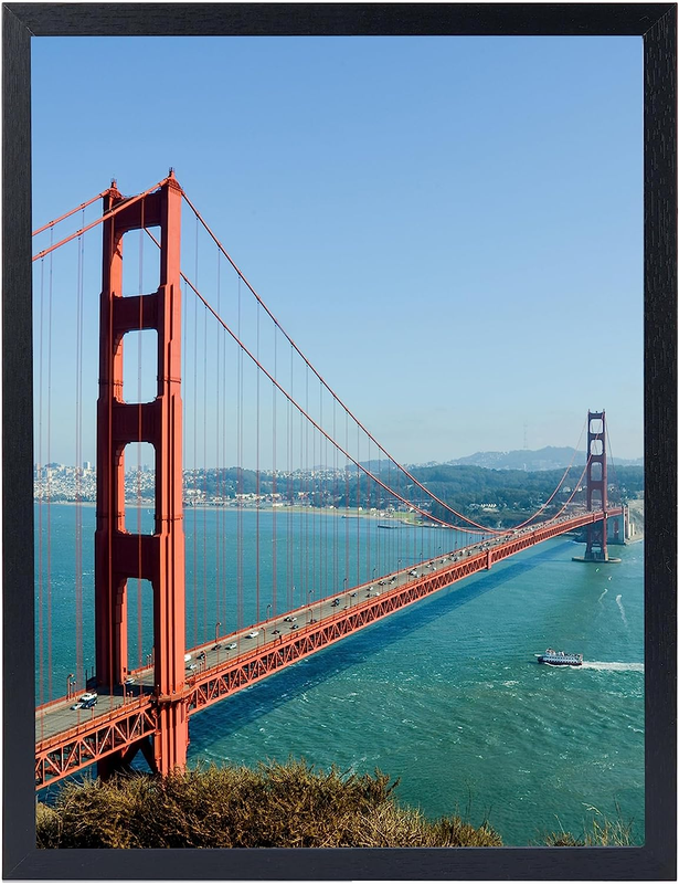 13X17 Inch Picture Frame Black for Wall Hanging, Poster Fram