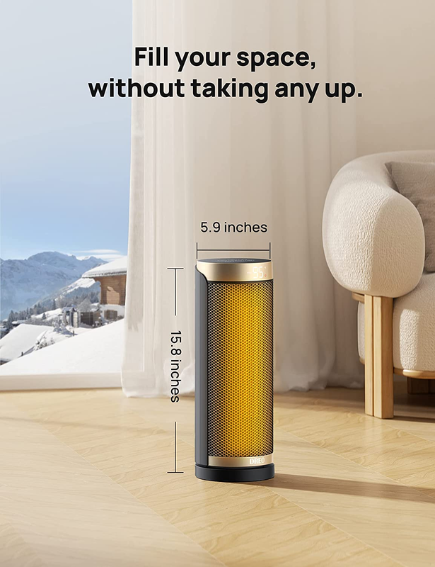 Space Heaters for Indoor Use Portable Electric Bedroom Large Room Office Garage