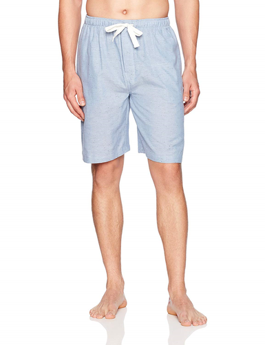 Jockey Men's Sleep Short, Blue/White CROS Large