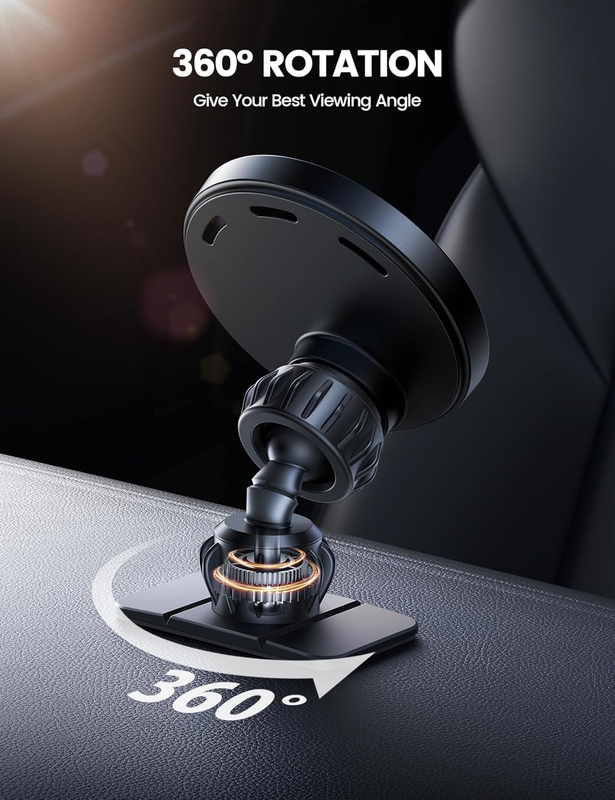 15W for Magsafe Car Mount Charger - Wireless Vent & Dashboard Magnetic Phone Hol