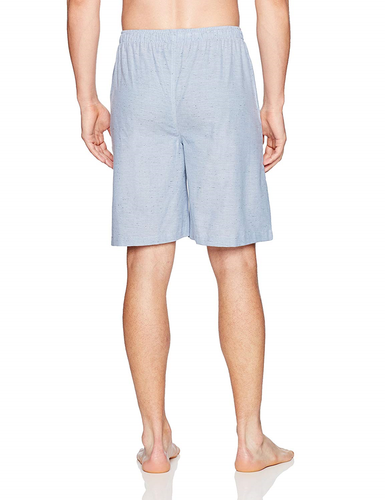 Jockey Men's Sleep Short, Blue/White Cross dye X-Large