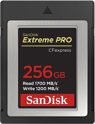 SanDisk CF Extreme Pro CFexpress Card Type B Compact Flash Card 64GB 128GB 256GB