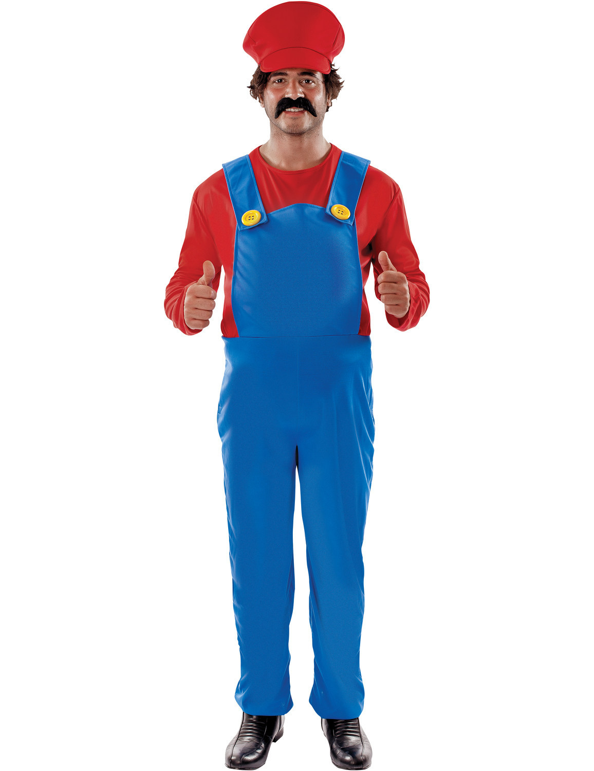 Mens Adult Super Mario AND Luigi Workmen Couples Fancy Dress ...
