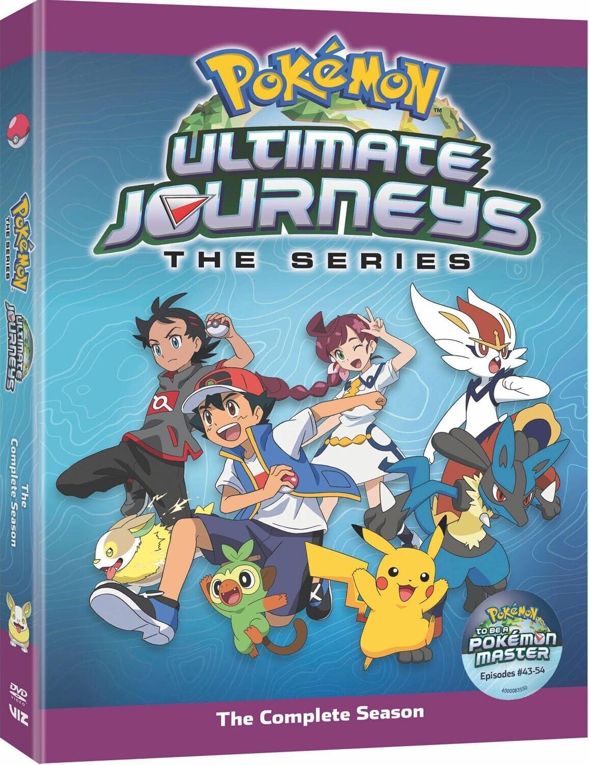 Pokemon the Series Ultimate Journeys Complete Season 25 DVD NEW to be a Master Pokemon the Series Ultimate Journeys Complete Season 25 DVD NEW to be a Master