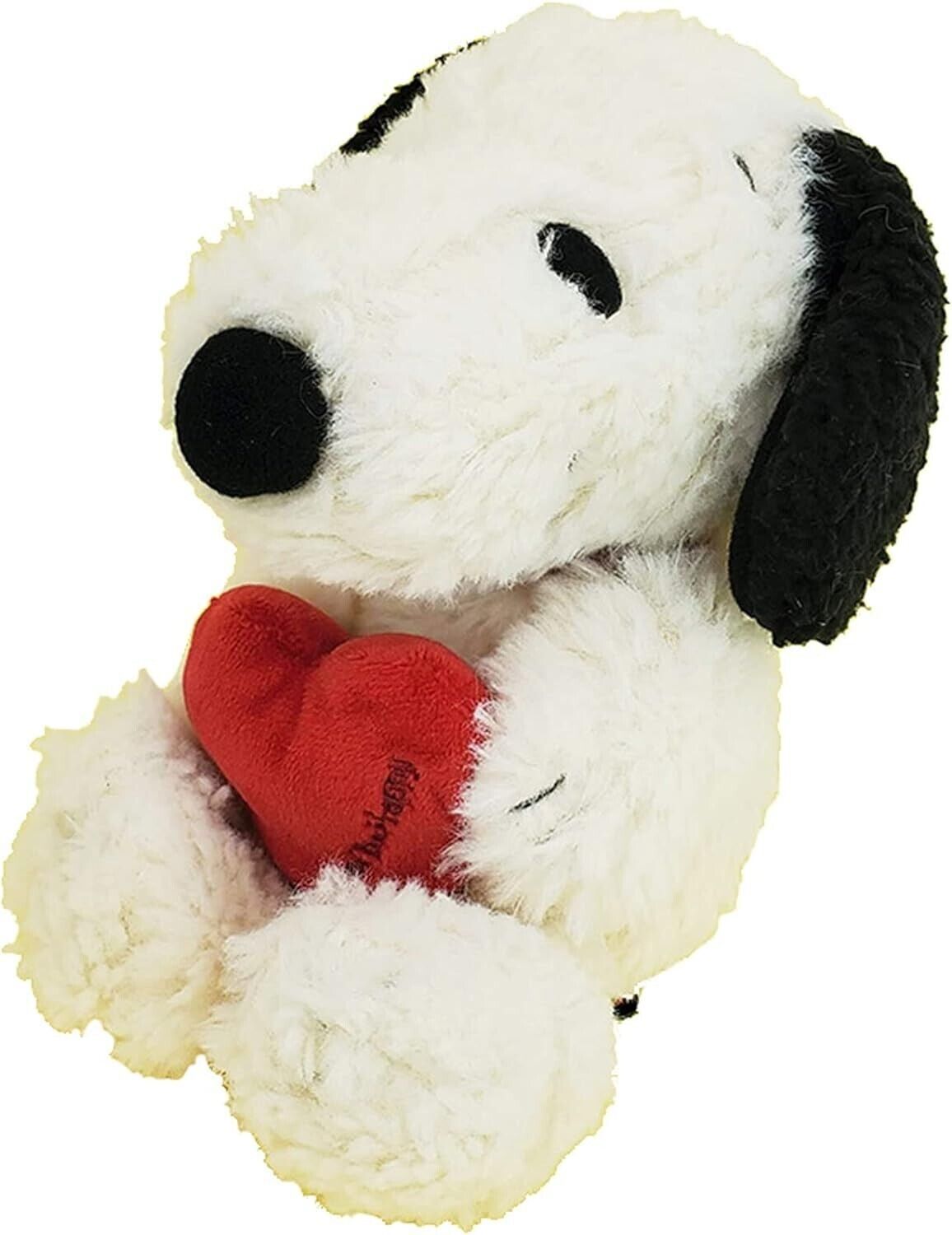 Peanuts Snoopy Plush moco Heart Bean Doll H16cm 6.3 Peanuts Snoopy Plush moco Heart Bean Doll H16cm 6.3