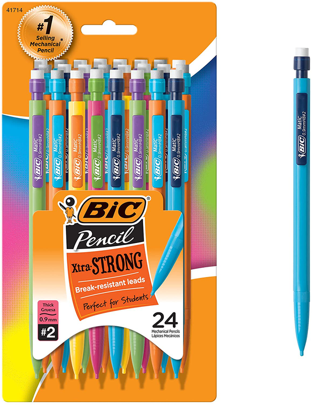 Lapiz Mecanico Xtra-strong, Barril De Colores, Punta Gruesa (0,9 Mm),