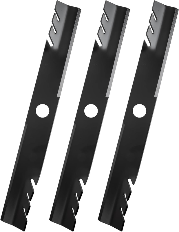 60" Mower Blades 3 Pack Gator Mulching 103-6398 116-5174 for Exmark Lazer Z Turf