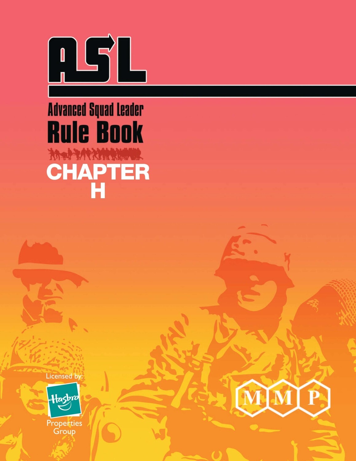 ASL Pocket Chapter H Текущая печать MMP Новая Быстрая доставка