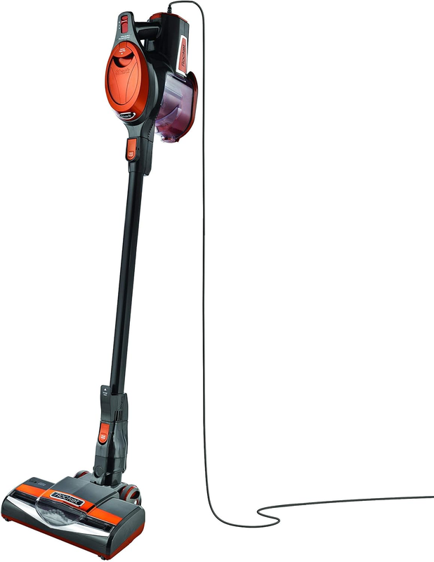 Rocket Ultra-Light Corded Bagless Vacuum Carpet Hard Floor Cleaning Gray/Orange