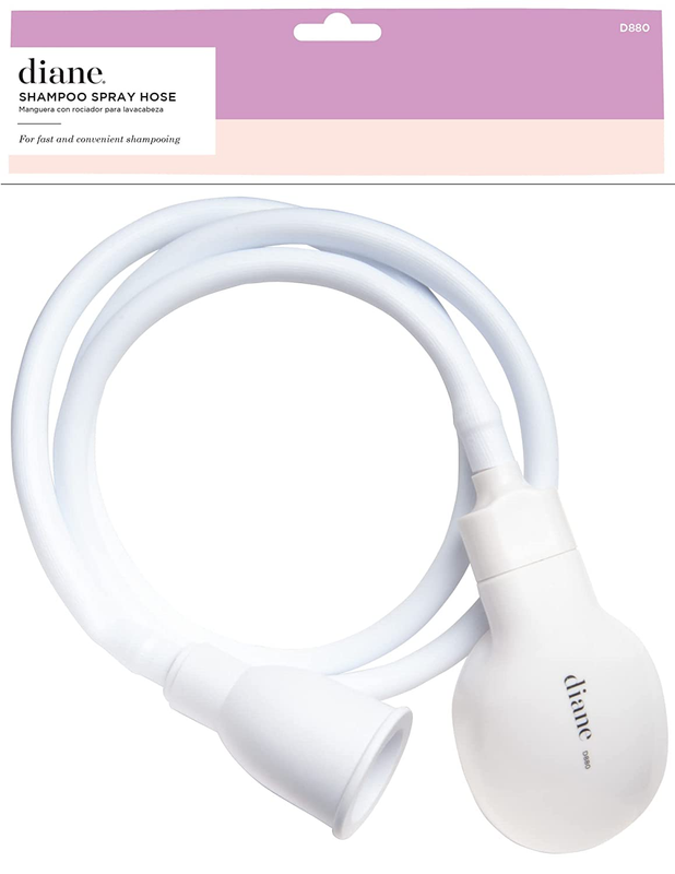 Diane Portable Shampoo Spray Hose – Sink Hose Nozzle for Washing Hair – 43” – Wh