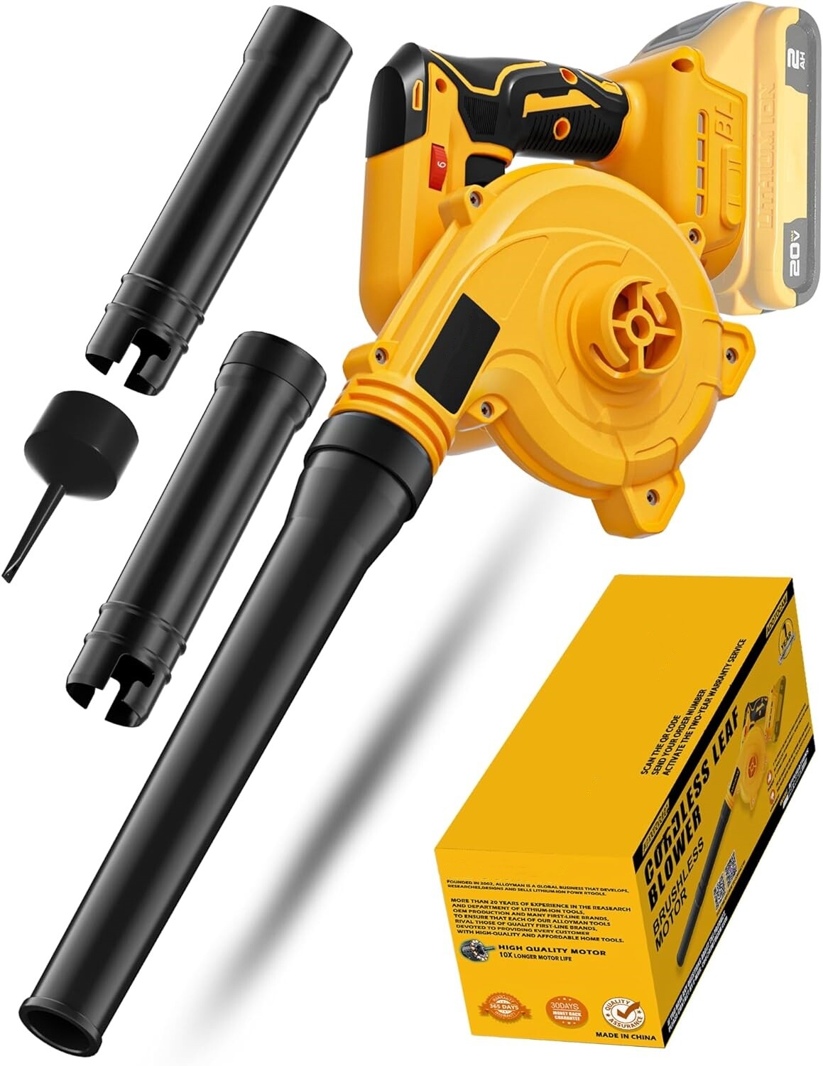 Cordless Leaf Blower for Dewalt 20V Max Battery Handheld Ele