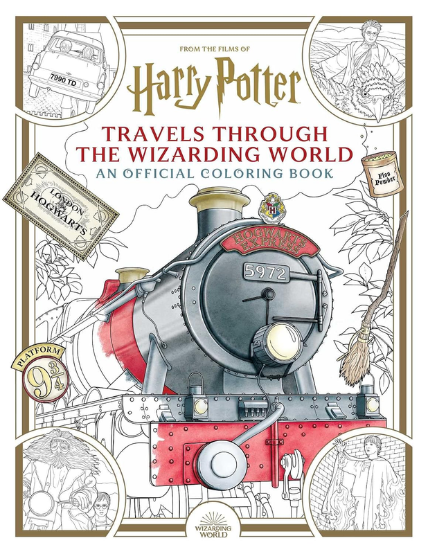 Harry Potter: Travels through the Wizarding World: an Official Coloring Book