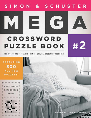 Simon & Schuster Mega Crossword Puzzle Book #2 (2) (S&S Mega C (Paperback) - NEW