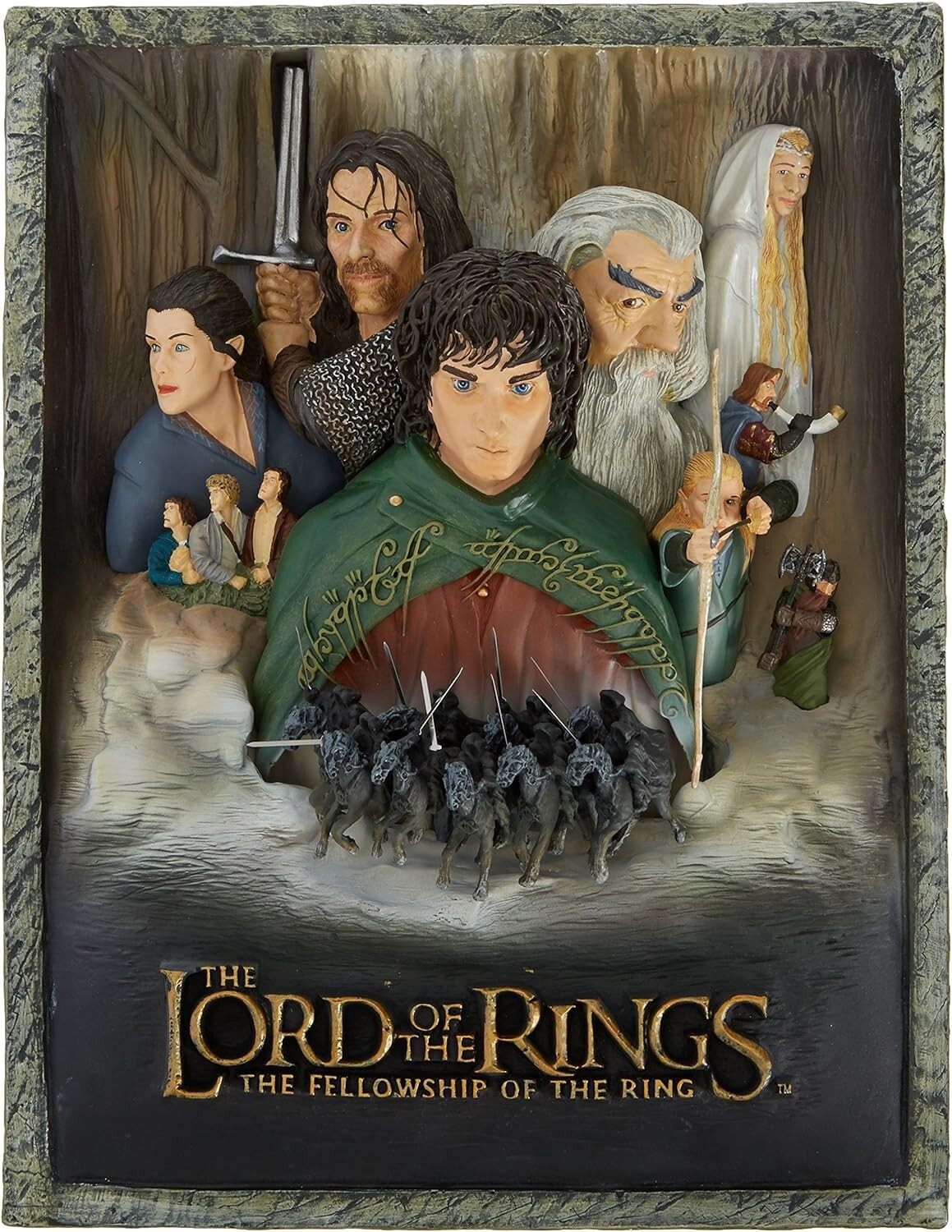 Lord Of The Rings The Fellowship Of The Ring 3D Sculpted