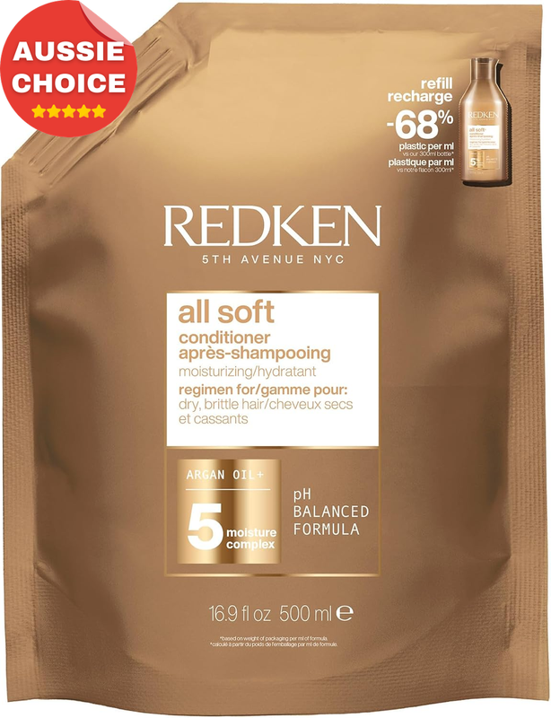 Redken All Soft Conditioner Hydrating Softens SmoothsAdds Shine Argan Oil