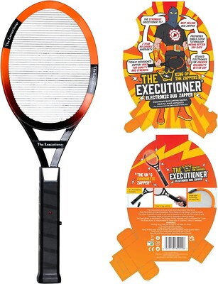 The Executioner Pro Fly Killer Mosquito Swatter Racket Wasp Bug Zapper Indoor Ou