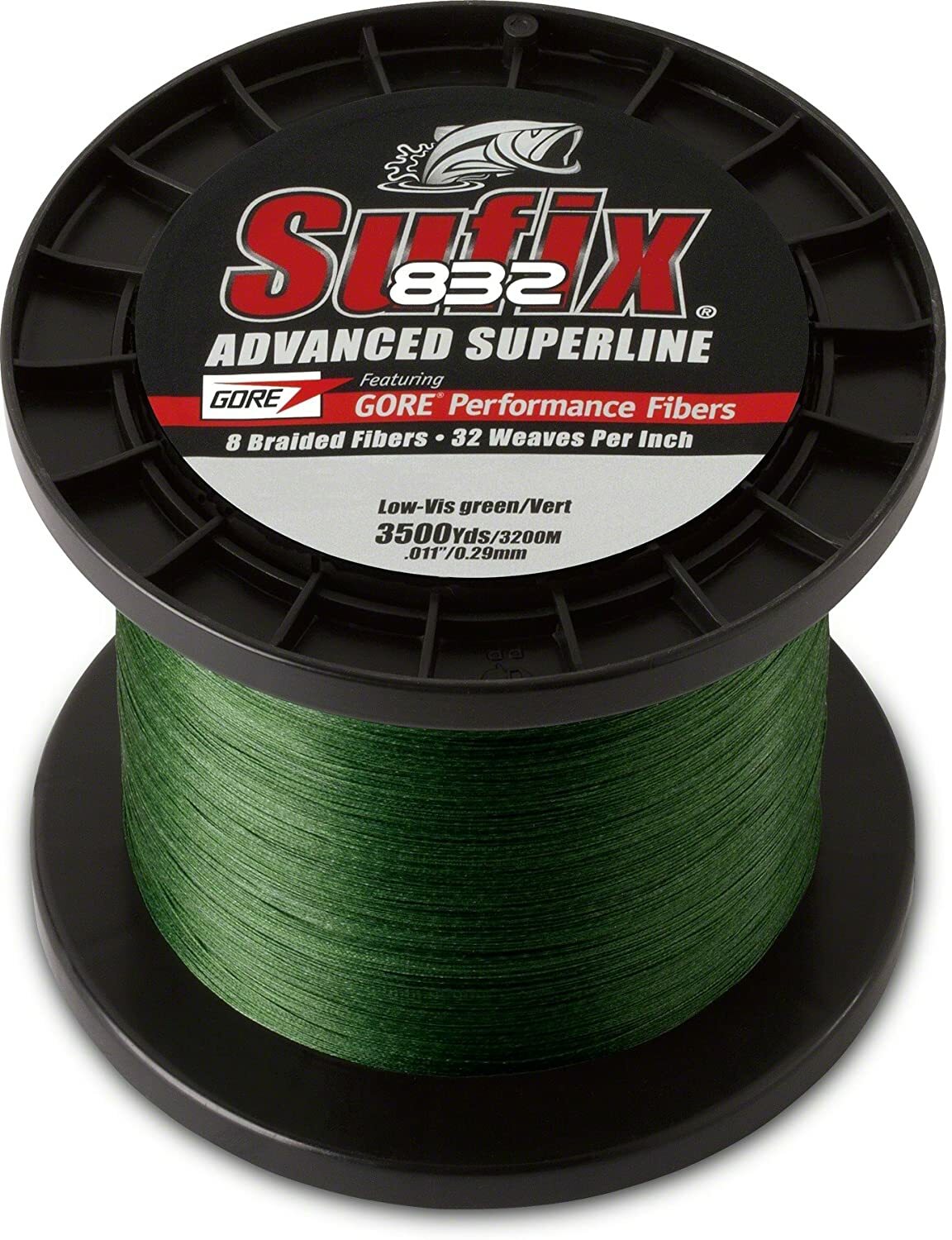 Sufix 832 Advanced Superline Braid 3500 Yds. Fishing Line