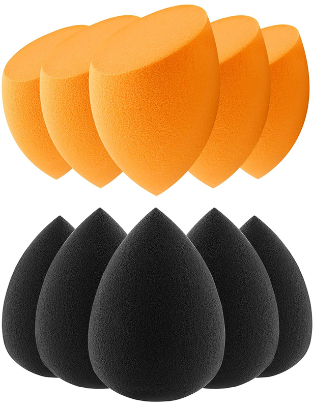 Makeup Sponge 10 Pcs Latex-Free Vegan Beauty Sponge Make up 
