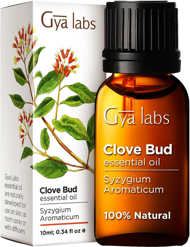 For Teeth And Gums - 100% Natural Clove Essential Oil For Ora