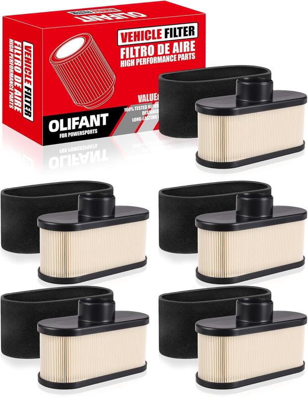 Air Filter 5 Pack for Kawasaki FR651V FR691V FR730V FS481V FS600V FS651V FS691V