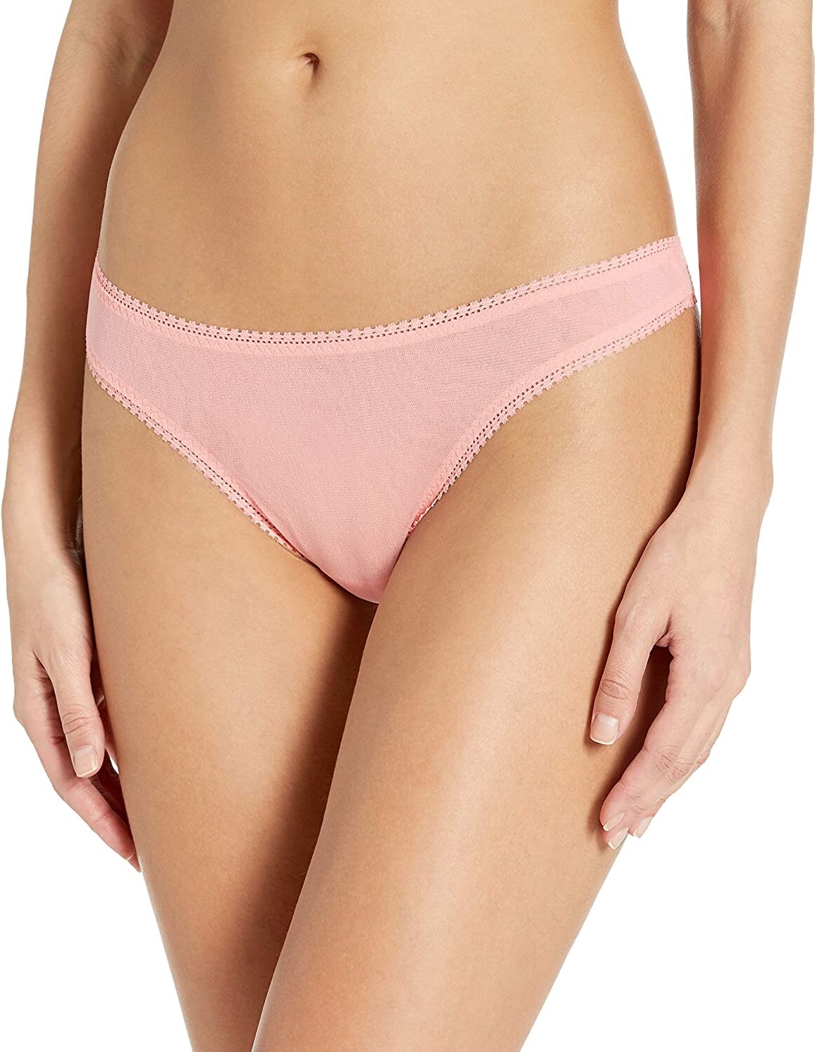 OnGossamer 249928 Women's Mesh Low-Rise Thong Panty Underwear Size S/M