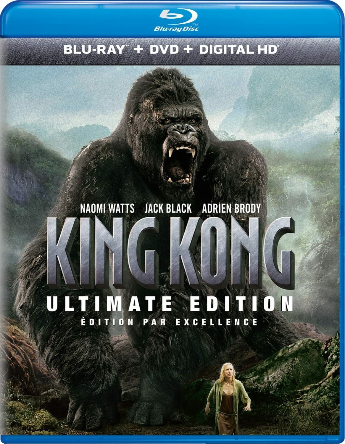 King Kong Ultimate Edition [Blu-ray + DVD + Digital HD] (Bilingual)