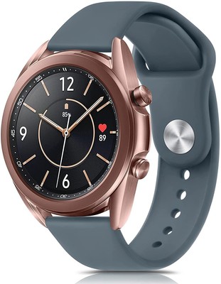 Band for Samsung Galaxy Watch 3 Bands 41mm Women Men, 20mm Adjustable Soft Si...