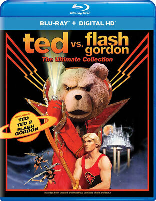 Ted vs. Flash Gordon: The Ultimate Collection [Blu-ray] New & Factory Sealed!!