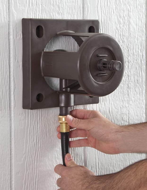 Basics 510 Wall Mount Hose Reel, Bronze Side Reel