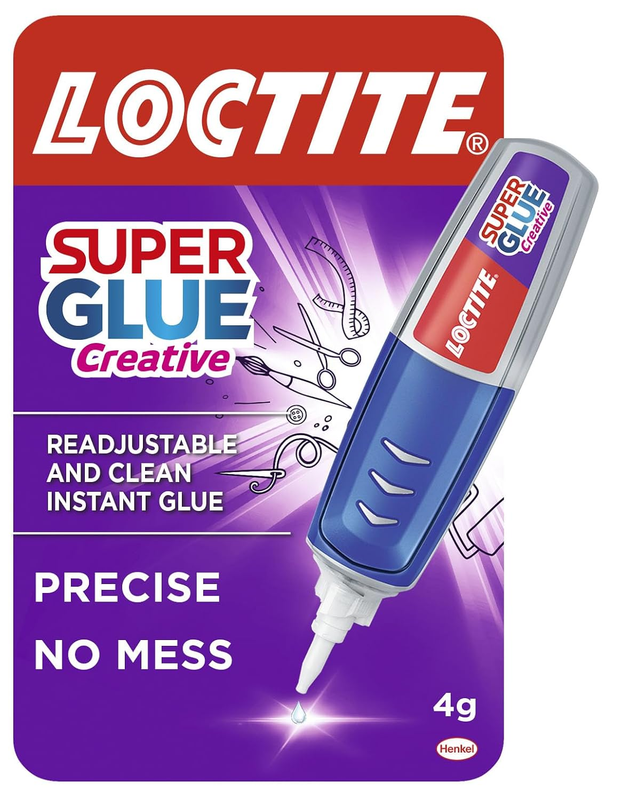 Super Glue Creative Pen, Gel, Clear Glue, 4G