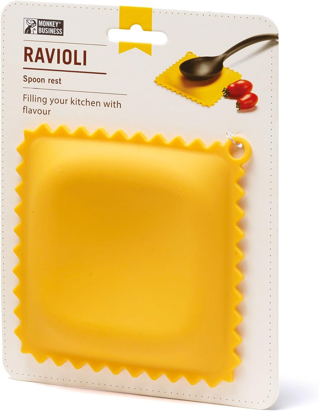 Ravioli-Shaped Spoon Rest, Spoon Rest for Kitchen Counter, Cool Kitchen