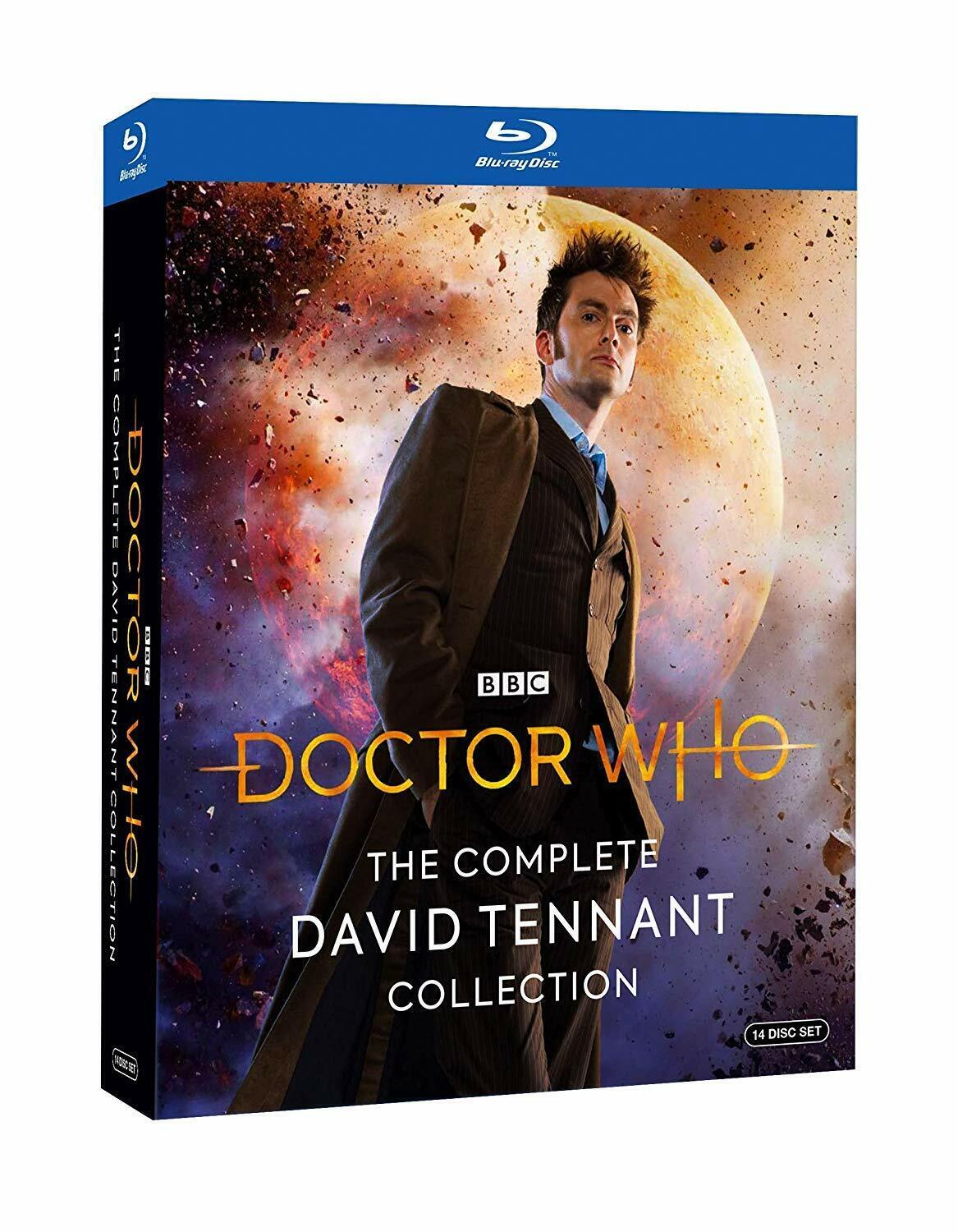 Doctor Who The Complete David Tennant Collection (Blu-ray,2019,14-Disc Set) NEW Doctor Who The Complete David Tennant Collection (Blu-ray,2019,14-Disc Set) NEW
