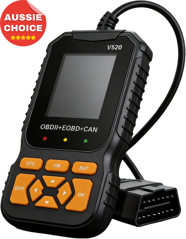 OBD2 Auto Diagnostic Scanner Live Data ABS SRS Battery Voltage 1996+ Vehicles
