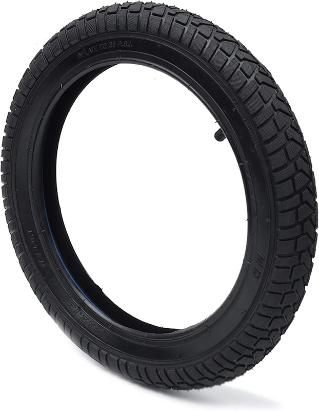 (2 Sets) 12"/14"/16"/20" Kids Bike Tire and Inner Tubes Fit 1.75/1.95/2.125 - Co