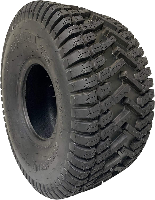 20808-TO Turf Traction 20X8.00-8 4PR Rear Tire Only for Riding Mowers, Black