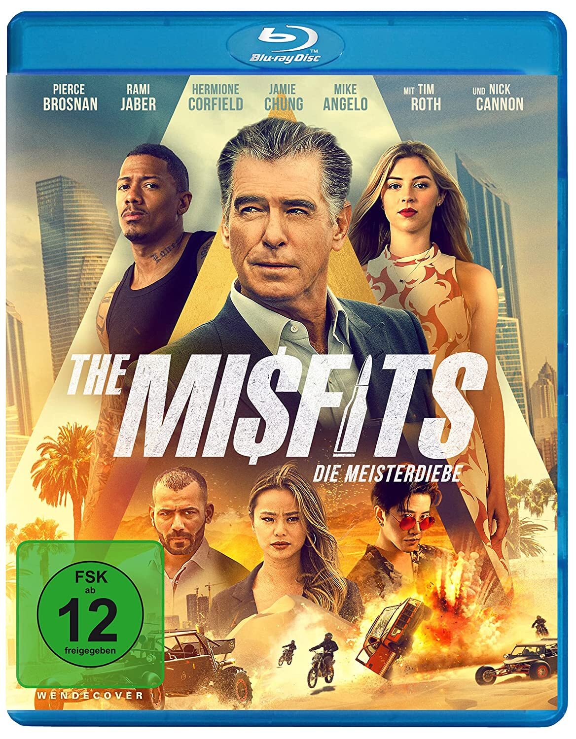 The Misfits (2021) - Blu-ray - New & Sealed - Pierce Brosnan
