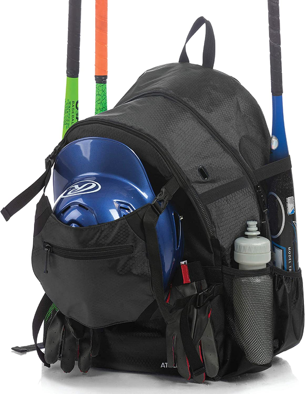 Advantage Baseball Bag, Baseball Backpack with Helmet Holder for Baseball