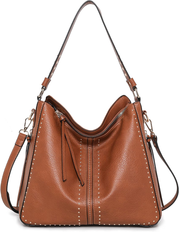 And Handbags With Studs And Crossbody Strap