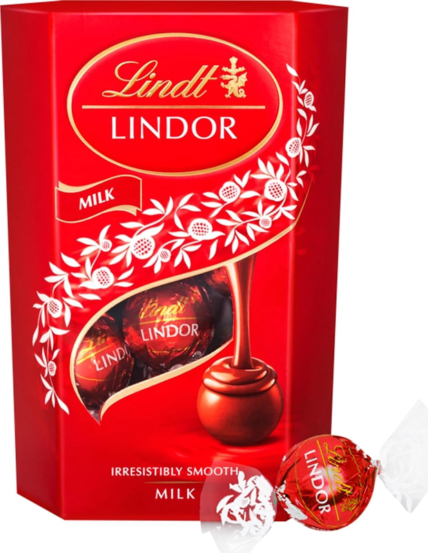 Lindt Lindor Milk Chocolate Truffles Box, 200G