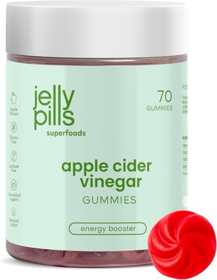 Jelly Pills Apple Cider Vinegar 1,000 mg with Chromium - Apple Flavor - 70 Vega