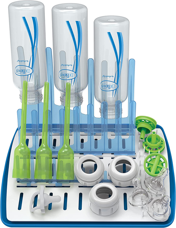 Universal Baby Bottle and Accessory Drying Rack
