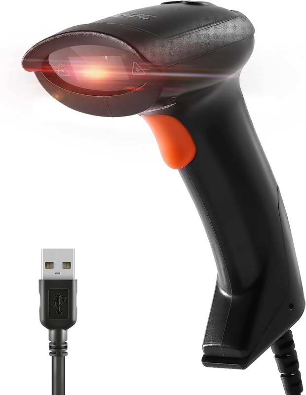 1d Wired Handheld Bar Code Scanner For Mobile Payment,