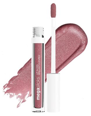 wet n wild MegaSlicks Lip Gloss, Ultra-Glossy, Vitamin-E Red Past Curfew 