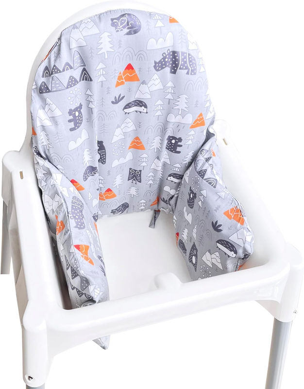 Inflatable Cushion Inner Cover Cotton Cover for IKEA Antilop Highchair (Cover On
