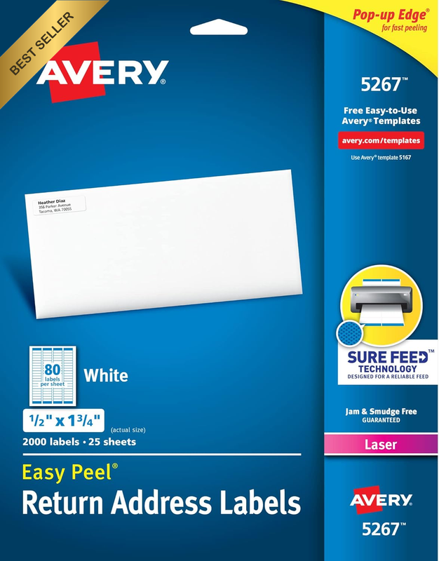 Printable Return Address Labels 0.5