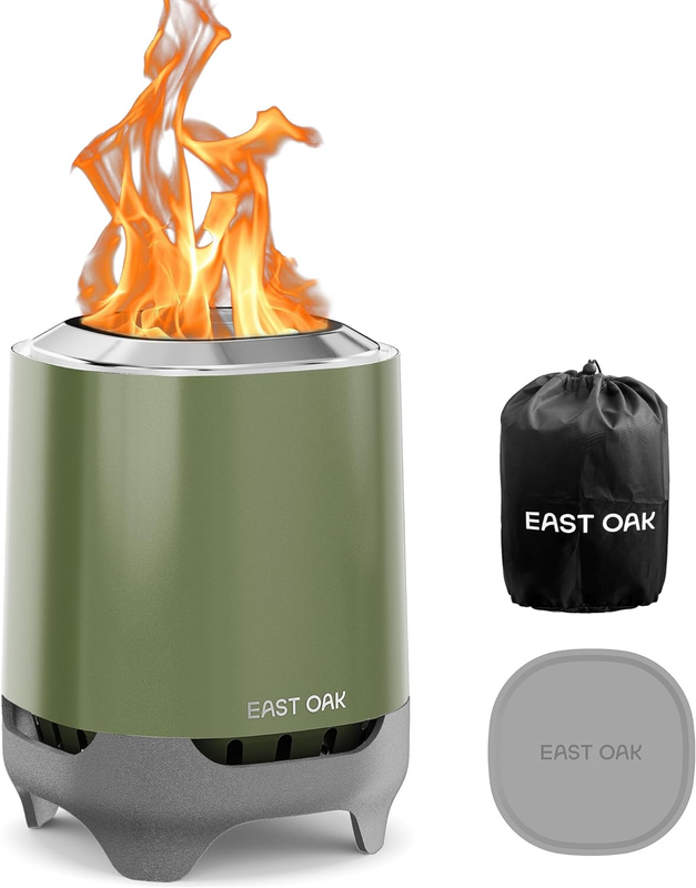 Bring the Warmth of the Outdoors Anywhere Portable Firepit
