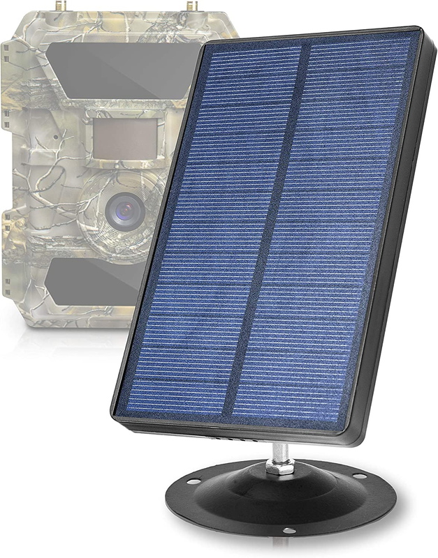 2021 Trail Camera Solar Panel Kit - Waterproof 9V Solar Char