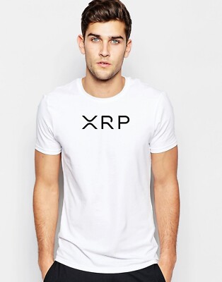 Ripple XRP T-shirt Crypto Coin Blockchain Cryptocurrency Unisex Gift Tee